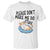 Funny Cat Lover T Shirt Please Do Not Make Me Do Stuff - Wonder Print Shop