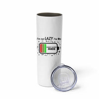 Funny Sarcastic Saying Skinny Tumbler I Am On Energy Saving Mode