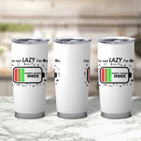 Funny Sarcastic Saying Tumbler Cup I Am On Energy Saving Mode