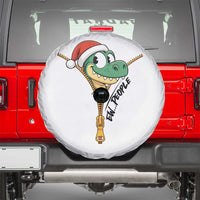 Funny Christmas Dinosaur Spare Tire Cover Ew People Xmas Gift - Wonder Print Shop