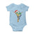 Funny Christmas Dinosaur Baby Onesie Ew People Xmas Gift - Wonder Print Shop
