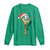 Funny Christmas Dinosaur Long Sleeve Shirt Ew People Xmas Gift - Wonder Print Shop