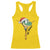 Funny Christmas Dinosaur Racerback Tank Top Ew People Xmas Gift - Wonder Print Shop