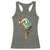 Funny Christmas Dinosaur Racerback Tank Top Ew People Xmas Gift - Wonder Print Shop