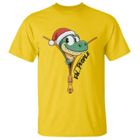Funny Christmas Dinosaur T Shirt Ew People Xmas Gift - Wonder Print Shop