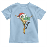 Funny Christmas Dinosaur Toddler T Shirt Ew People Xmas Gift - Wonder Print Shop