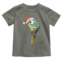 Funny Christmas Dinosaur Toddler T Shirt Ew People Xmas Gift - Wonder Print Shop