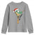 Funny Christmas Dinosaur Youth Sweatshirt Ew People Xmas Gift - Wonder Print Shop