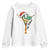 Funny Christmas Dinosaur Youth Sweatshirt Ew People Xmas Gift - Wonder Print Shop