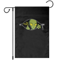Funny Alien Garden Flag Ew People Hater Quote - Wonder Print Shop