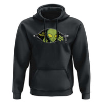 Funny Alien Hoodie Ew People Hater Quote - Wonder Print Shop