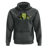Funny Alien Hoodie Ew People Hater Quote - Wonder Print Shop
