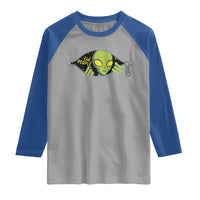 Funny Alien Raglan Shirt Ew People Hater Quote - Wonder Print Shop