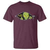Funny Alien T Shirt Ew People Hater Quote - Wonder Print Shop