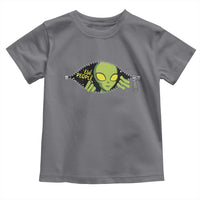 Funny Alien Toddler T Shirt Ew People Hater Quote - Wonder Print Shop