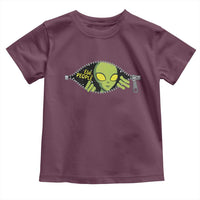 Funny Alien Toddler T Shirt Ew People Hater Quote - Wonder Print Shop
