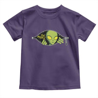 Funny Alien Toddler T Shirt Ew People Hater Quote - Wonder Print Shop