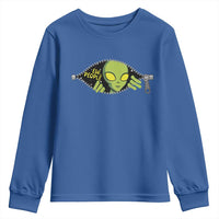 Funny Alien Youth Sweatshirt Ew People Hater Quote - Wonder Print Shop