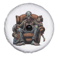 Funny #1 Dad Zombie Horror Spare Tire Cover Halloween Family Father Gift