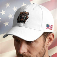 Funny #1 Dad Zombie Horror Baseball Cap Halloween Family Father Gift