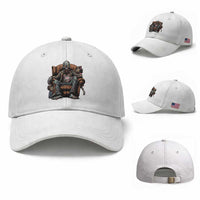 Funny #1 Dad Zombie Horror Baseball Cap Halloween Family Father Gift
