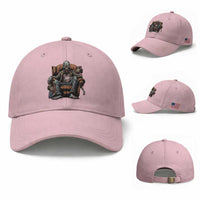 Funny #1 Dad Zombie Horror Baseball Cap Halloween Family Father Gift