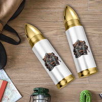 Funny #1 Dad Zombie Horror Bullet Tumbler Halloween Family Father Gift