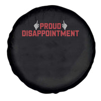 Proud Disappointment Skeleton Middle Fingers Badge Spare Tire Cover Funny Sarcastic Dark Humor