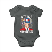 WTF is A Kilometer Baby Onesie Funny 4th of July