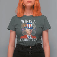 WTF is A Kilometer T Shirt For Women Funny 4th of July