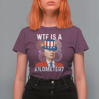 WTF is A Kilometer T Shirt For Women Funny 4th of July