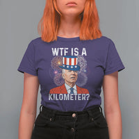 WTF is A Kilometer T Shirt For Women Funny 4th of July