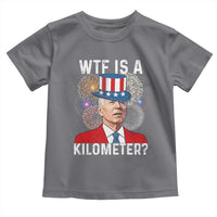 WTF is A Kilometer Toddler T Shirt Funny 4th of July