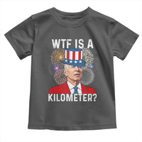 WTF is A Kilometer Toddler T Shirt Funny 4th of July