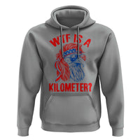 WTF is A Kilometer Hoodie Patriotic Eagle 4th of July USA American Flag