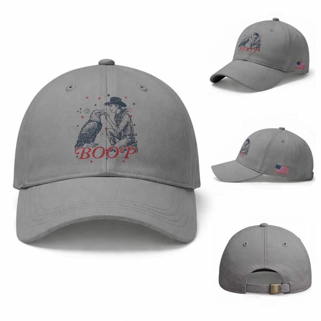 Boop Eagle Baseball Cap Western Cowboy Patriotic 4th of July
