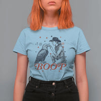 Boop Eagle T Shirt For Women Western Cowboy Patriotic 4th of July