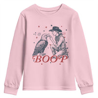 Boop Eagle Youth Sweatshirt Western Cowboy Patriotic 4th of July