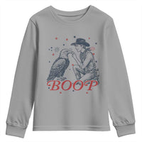 Boop Eagle Youth Sweatshirt Western Cowboy Patriotic 4th of July