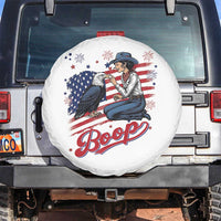 Boop Eagle Spare Tire Cover Western Cowgirl Patriotic USA American 4th of July