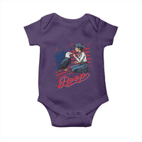 Boop Eagle Baby Onesie Western Cowgirl Patriotic USA American 4th of July