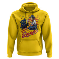 Boop Eagle Hoodie Western Cowgirl Patriotic USA American 4th of July