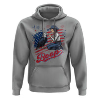 Boop Eagle Hoodie Western Cowgirl Patriotic USA American 4th of July