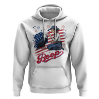 Boop Eagle Hoodie Western Cowgirl Patriotic USA American 4th of July