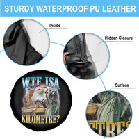 WTF is A Kilometer Spare Tire Cover Funny USA Patriotic Bootleg Meme