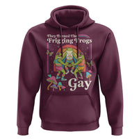 They Turned The Frigging Frogs Gay Hoodie Funny LGBTQ Pride Month