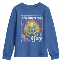They Turned The Frigging Frogs Gay Youth Sweatshirt Funny LGBTQ Pride Month