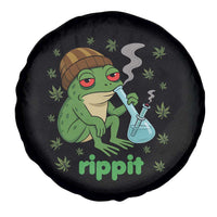 Rippit Frog Spare Tire Cover Funny 420 Stoner Weed Humor - Wonder Print Shop