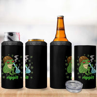 Rippit Frog 4 in 1 Can Cooler Tumbler Funny 420 Stoner Weed Humor - Wonder Print Shop