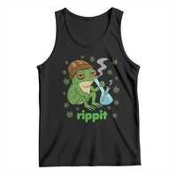 Rippit Frog Tank Top Funny 420 Stoner Weed Humor - Wonder Print Shop